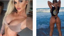 Мис Дупе и бивше нежно лице на Moto GP лъсна чисто гола + СНИМКИ