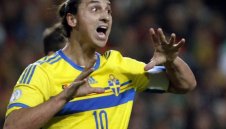 Ибра вече има 53 гола в 102 мача за Швеция