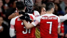 Черната Пантера e тук! Обамеянг вдъхнови Арсенал  за 3:0 над Рен