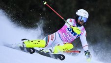 Страхотен Алберт Попов в гигантския слалом на Пекин 2022!