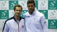 Мъри и Дел Потро се почват и за Купа Дейвис