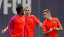 Чудесни новини за Барса - Юмтити отново тренира