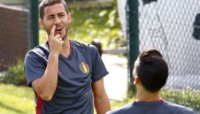 Азар още е под въпрос за мача срещу Уелс