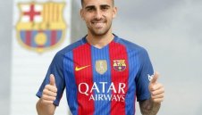 Горят фланелка на новия в Барса