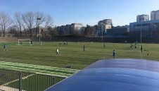 Пожар е избухнал на стадиона на Дунав след мача със Славия