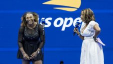 Серина бие пред Майк Тайсън, Бил Клинтън и Линдзи + СНИМКИ