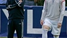 Рууни тренира с англичаните в Германия