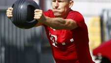 Робен поднови тренировки