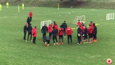 ЦСКА тренира без националите за мача с Ботев