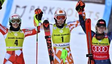 Влъхова триумфира на слалома в Солдеу в своя старт №200