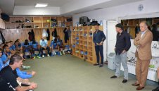 Спас Русев се запозна с играчите на Левски