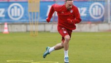 Франк отново тренира на високи обороти + ВИДЕО