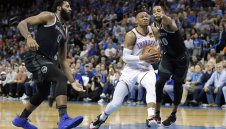 Уестбрук няма спиране! Трети пореден сезон със средно трипъл-дабъл