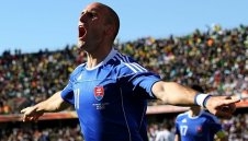 Словакия гризна горчиво киви в края на мача