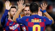 Новият тризъбец на Барса MSG вече плаши противниците