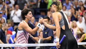 Суарес-Наваро си подари победа над Шарапова на US Open