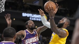 След 5 години Леброн и Дюрант отново играха един срещу друг