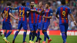 Барса откъсна трилистна "детелина" в Дъблин + ВИДЕО и СНИМКИ