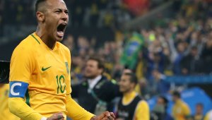 Неймар класира Бразилия на 1/2-финал в Рио + ВИДЕО