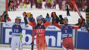 Феноменален Одермат триумфира в гигантския слалом в Банско