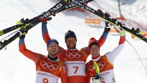 Свиндал донесе първо злато за Норвегия в мъжкото спускане