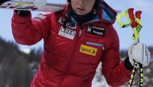 Линдзи Вон с второ време на тренировка във Вал Д'Изер