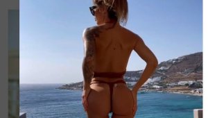 Скандално тенис гадже отново се съблече и подлуди мъжете + СНИМКИ