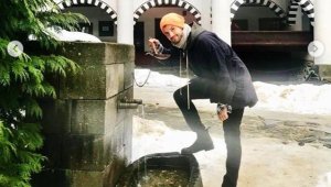 Гришо продължава да обикаля България, този път посети Рилския манастир