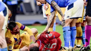 Оспина получи ритник от Меси и го обяви за... джентълмен