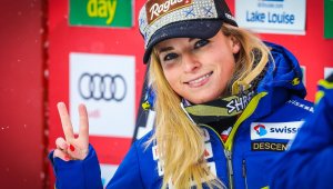 Гут спечели супергигантския слалом във Вал д'Изер