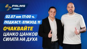 Цанко Цанков в подкаста Palms Sport: Как се покоряват ледени води и Европейския парламент