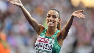 Ивет Лалова отново го направи, спечели спринта на 100 метра