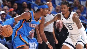 Тъндър навакса 29 точки и е на крачка от 2-ия кръг на плейофите