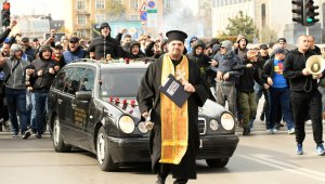 Жестока гавра! Катафалка, поп и цветя за ЦСКА + ВИДЕО И ГАЛЕРИИ