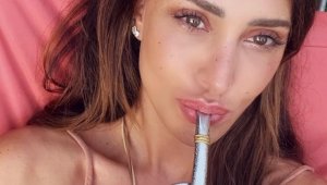 Секси аржентинка скочи в леглото на баскетболист + СНИМКИ