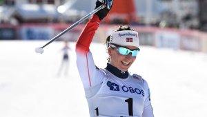 Бьорген остана втора в последния старт в кариерата си