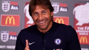 Конте: Азар е много щастлив в Челси