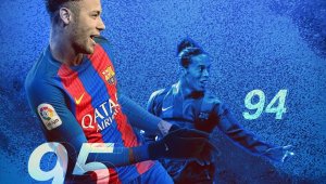 Неймар вече има повече голове за Барса от Диньо