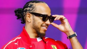 Хамилтън би шута на лачена колумбийка + СНИМКИ