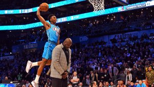 Прескочиха Шак по време на състезанието по забиване