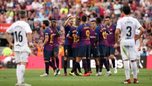 Уеска вбеси Барса и беше брутално пребит на "Ноу Камп" + ВИДЕО