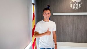Мартин Георгиев стигна до първия отбор на Барса + СНИМКИ
