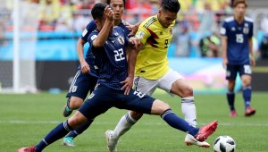 Япония матира 10 от Колумбия, опитен играч провали латиносите още на старта