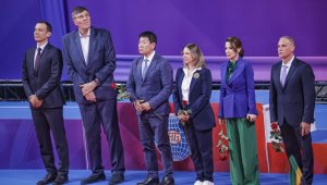 Кметът на София откри официално Световната купа по художествена гимнастика