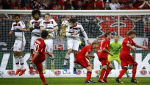 Байерн глътна горчив "аспирин" на репетицията за Барса