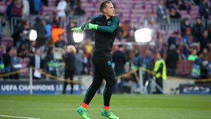 Тер Стеген с повече пасове от 10 играчи на Реал