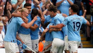 Холанд се развихри с хеттрик! Ман Сити приземи Орлите с 4:2