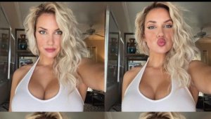 Секси Бела ще сваля Пейдж от трона на красавица №1 в голфа + СНИМКИ