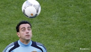 Шави - 246 паса за 2 мача