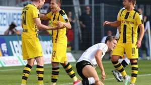 Шюрле с първи голове за Дортмунд, Гьотце с асистенция + ВИДЕО и СНИМКИ